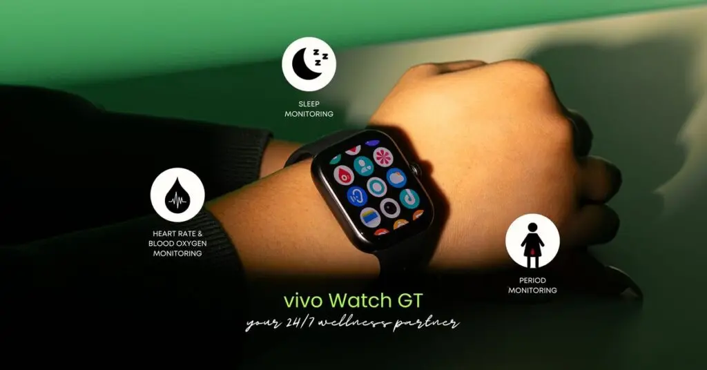 Get real-time health data with vivo Watch GT 85 vivo Watch GT Health Monitoring Features 1