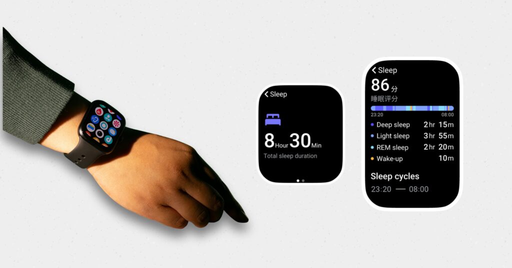 Get real-time health data with vivo Watch GT 89 vivo Watch GT Sleep Monitoring