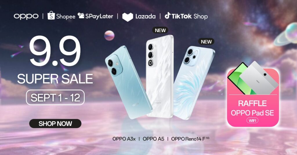 OPPO Kicks Off 9.9 Super Sale With Discounts and Exclusive Freebies 87 OPPO 9.9 Super Sale