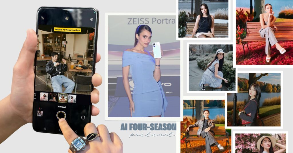 Max Collins, rising creators bring vivo V60's AI Four-Season to life 87 vivo V60 AI Four Season Portrait with Max Collins and rising creators