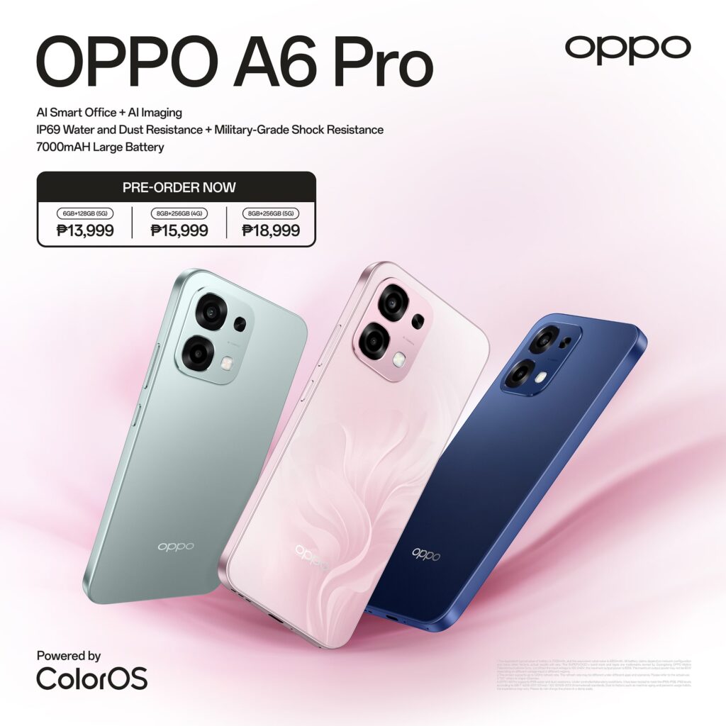 OPPO A6 Pro now official in the Philippines, priced 88 1 OPPO A6 Pro Pre Order