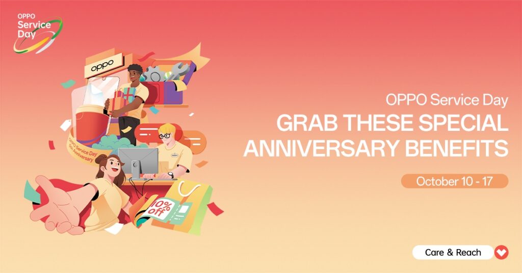 OPPO celebrates fifth year of Service Day with nationwide perks, discounts, giveaways 81 17069