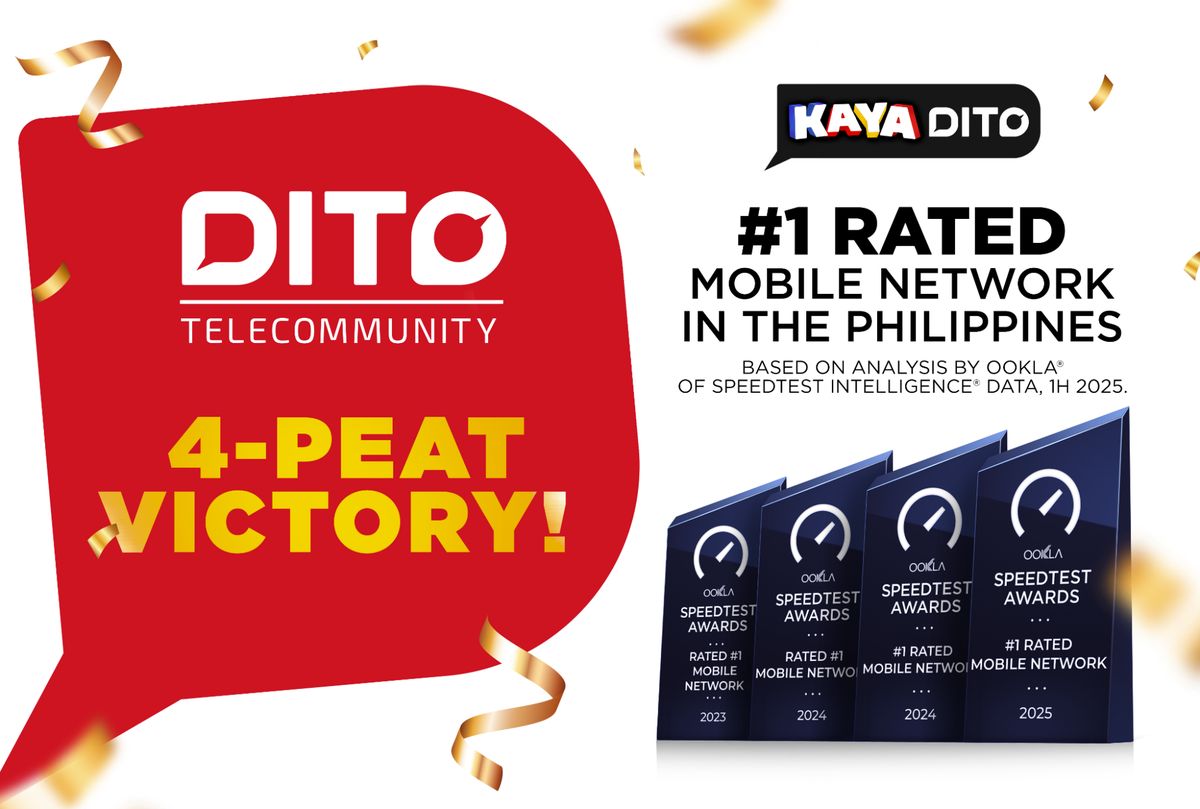 DITO Ookla 4 Peat Victory