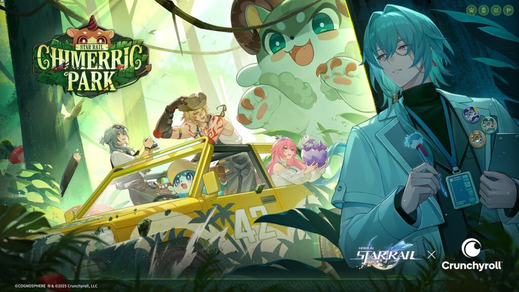 Crunchyroll,HoYoverse announce Honkai: Star Rail collaboration with free Premium access, in-game rewards 88 HSR Hoyofair BaseAsset KV 16x9 3840x2160 LogoRight Copyright en US