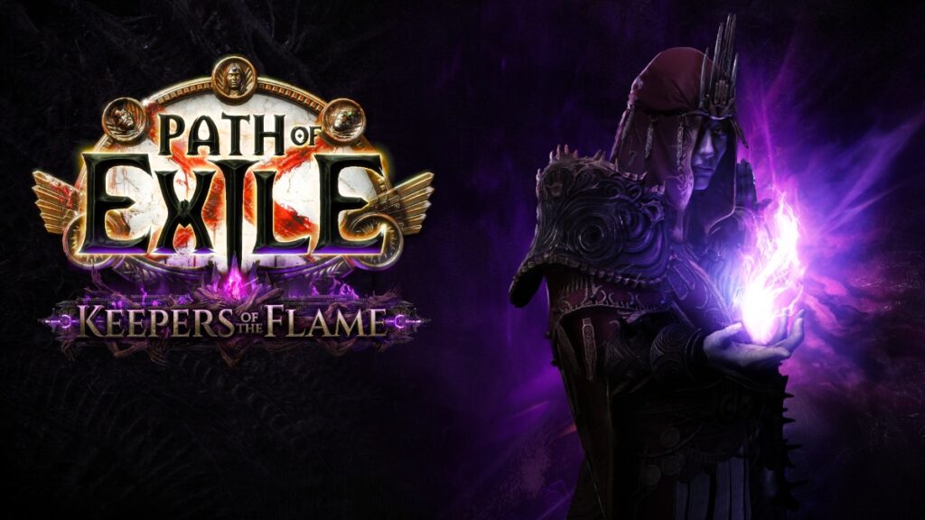 Path of Exile: Keepers of the Flame rekindles the Breach League on October 31 87 LayeredKeyArt HighResLOGO
