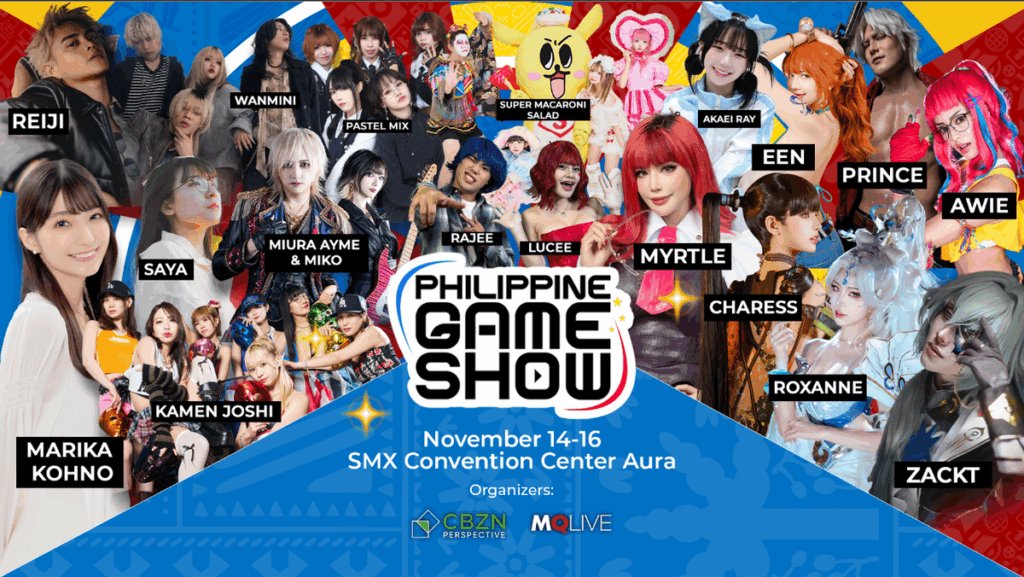 See you at the Philippine Game Show 2025: Three Days of Gaming, Cosplay, and Music 87 PGS Header 1 1