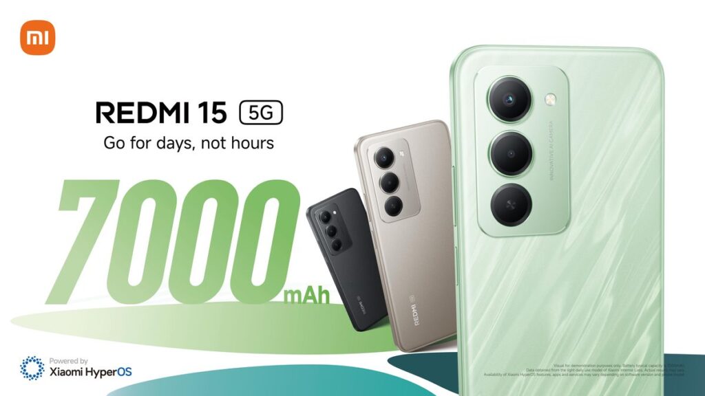 Xiaomi Redmi 15 5G now official in the Philippines, Priced 81 Redmi15 5G 2