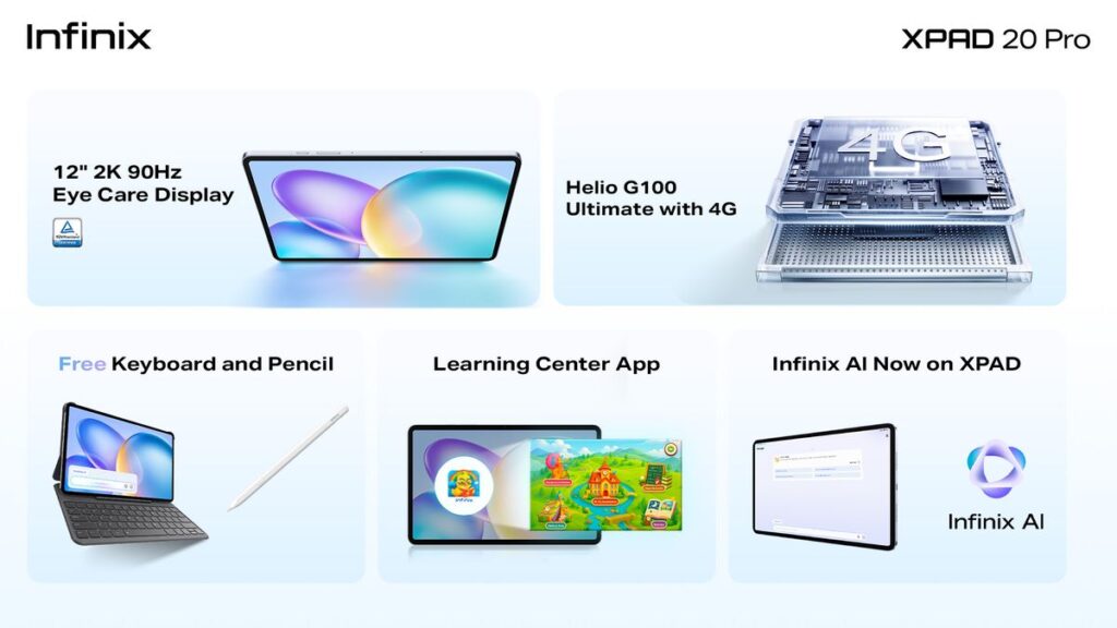 Infinix XPAD 20 Pro now in the Philippines, priced 88 infinix xpad 20 pro 3