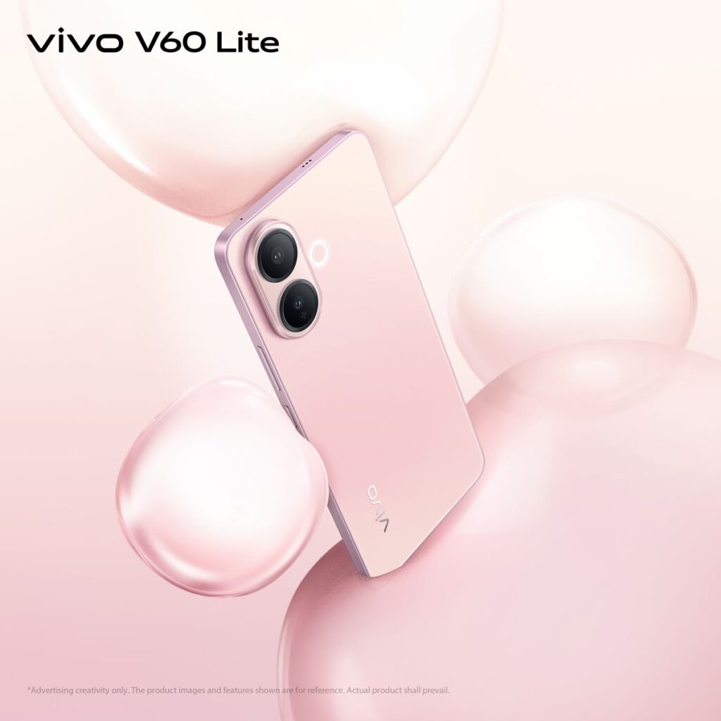 vivo V60 Lite brings Pop Pink, chic design on October 19 92 vivo V60 Lite in Pop Pink 1