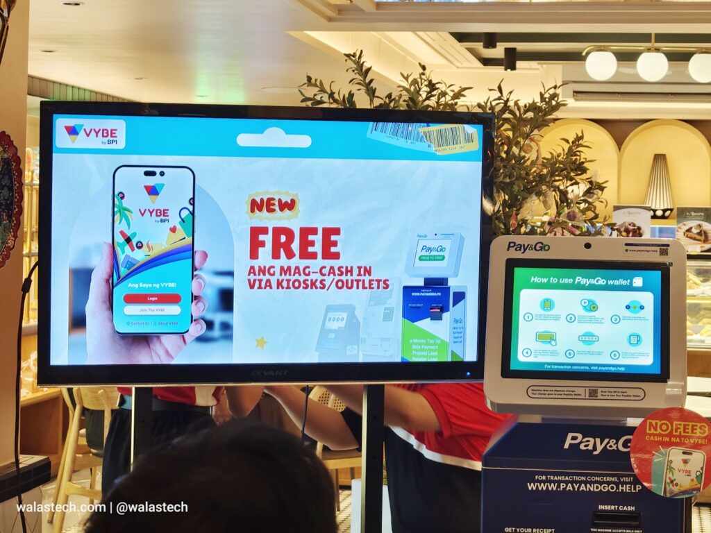 BPI expands cash-in options for VYBE e-wallet via Pay&Go network 87 18403 1