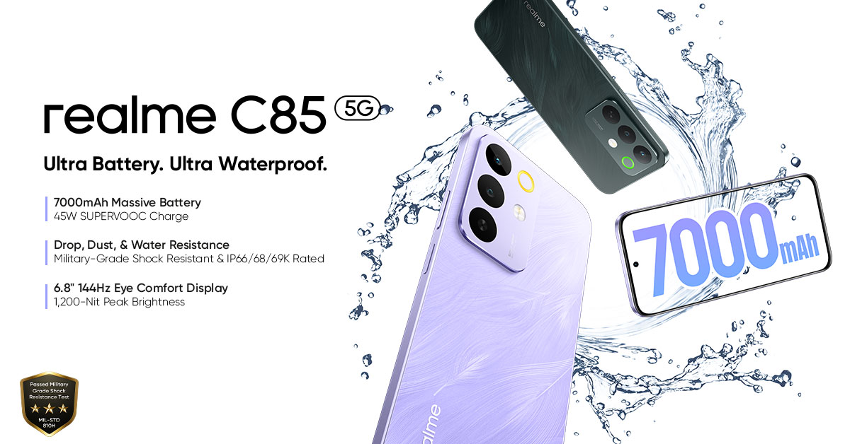 realme C85 5G launcing in the Philippines 92 C85 5G KV