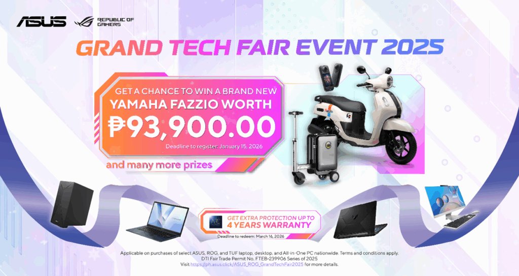 2025 ASUS Holiday Guide: Big Deals, Bigger Wins at the ROG Grand Tech Fair 91 image 3