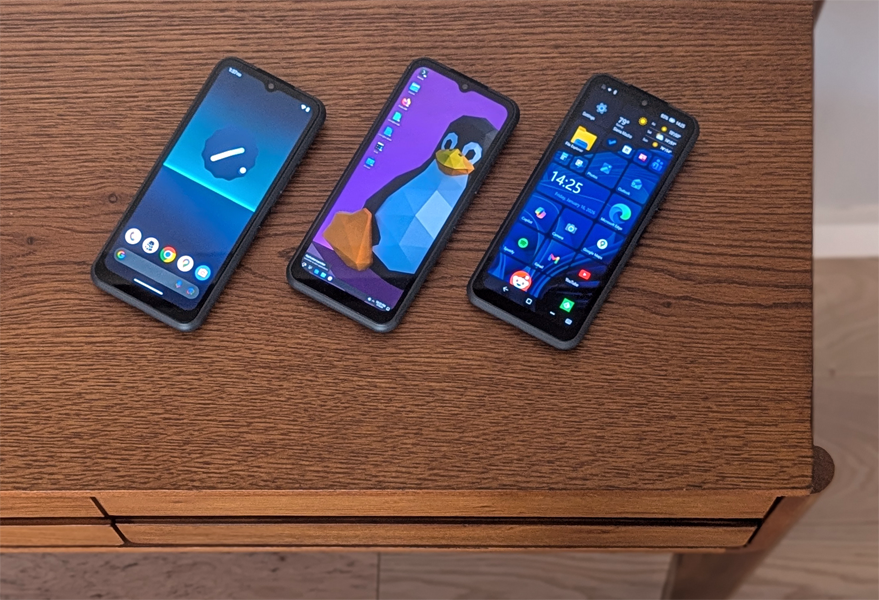 NexPhone can run Android, Linux, and Windows 11 all in one device 88 3