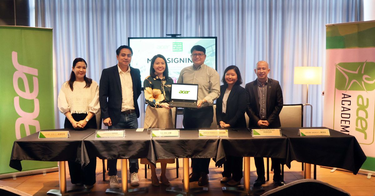 Acer Academy partners with Benilde to provide laptops for deaf students 86 Acer x Benilde Photo 1 1