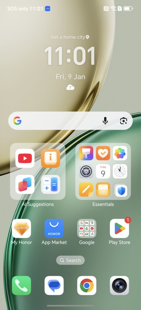 Screenshot 20260109 110123 com hihonor android launcher UniHomeLauncher