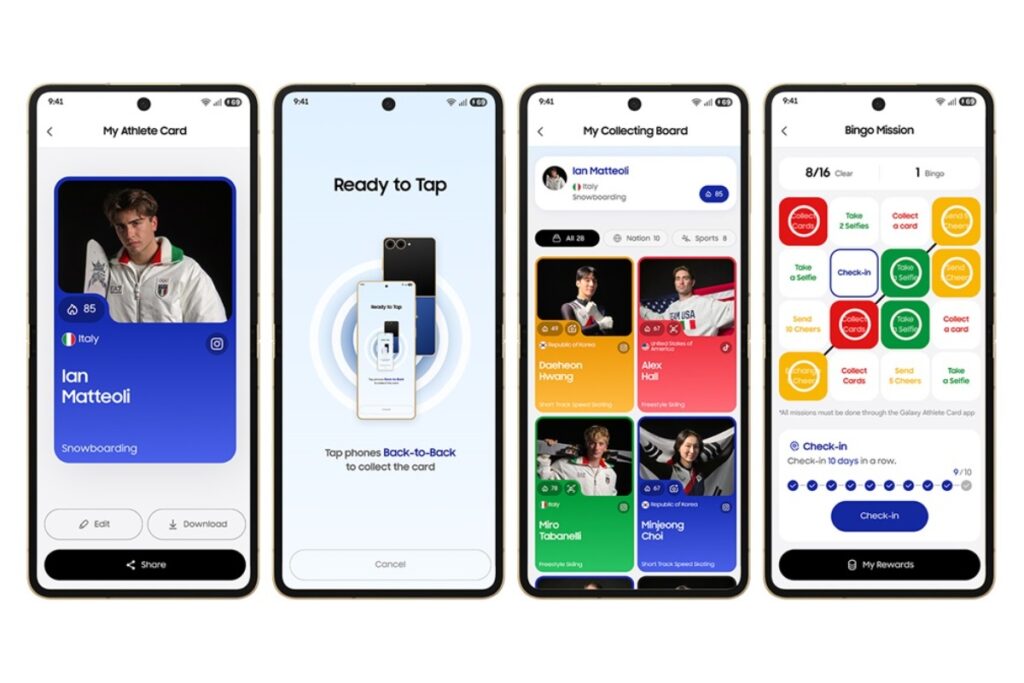 Samsung Mobile Galaxy Z Flip7 Olympic Edition Milano Cortina 2026 4