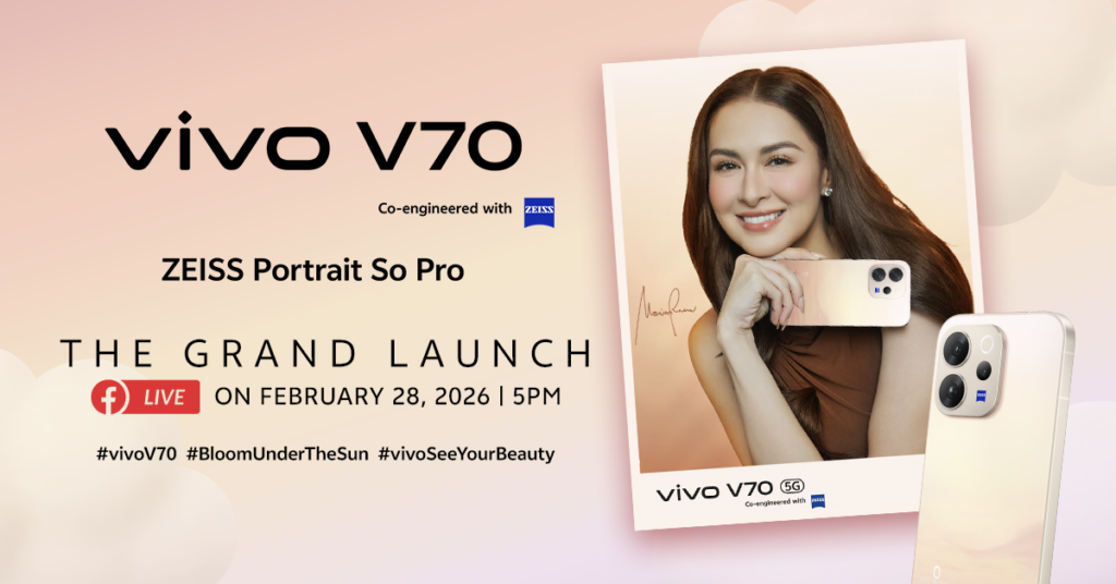 Here’s how you can watch the vivo V70 launch in the Philippines 87 Stream live win vivo V70 with Marian Rivera