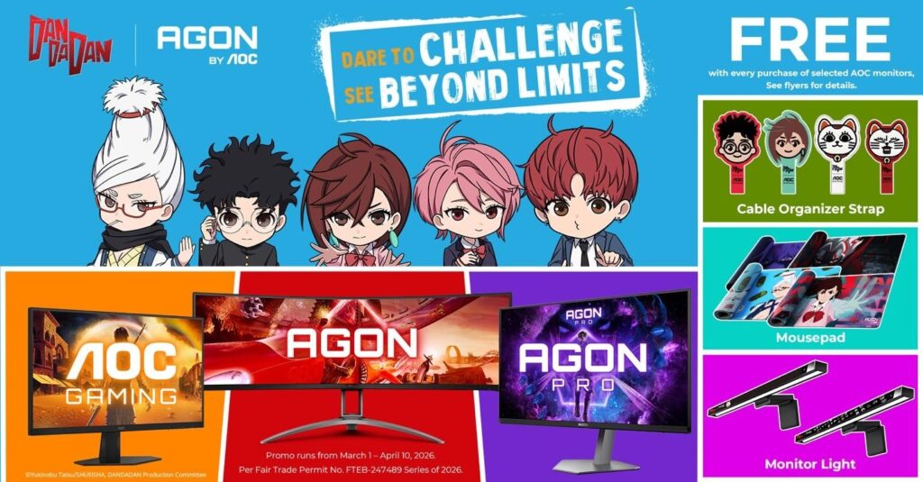 AGON by AOC Announces First-Ever Collaboration with Global Hit Anime DAN DA DAN 87 image 1