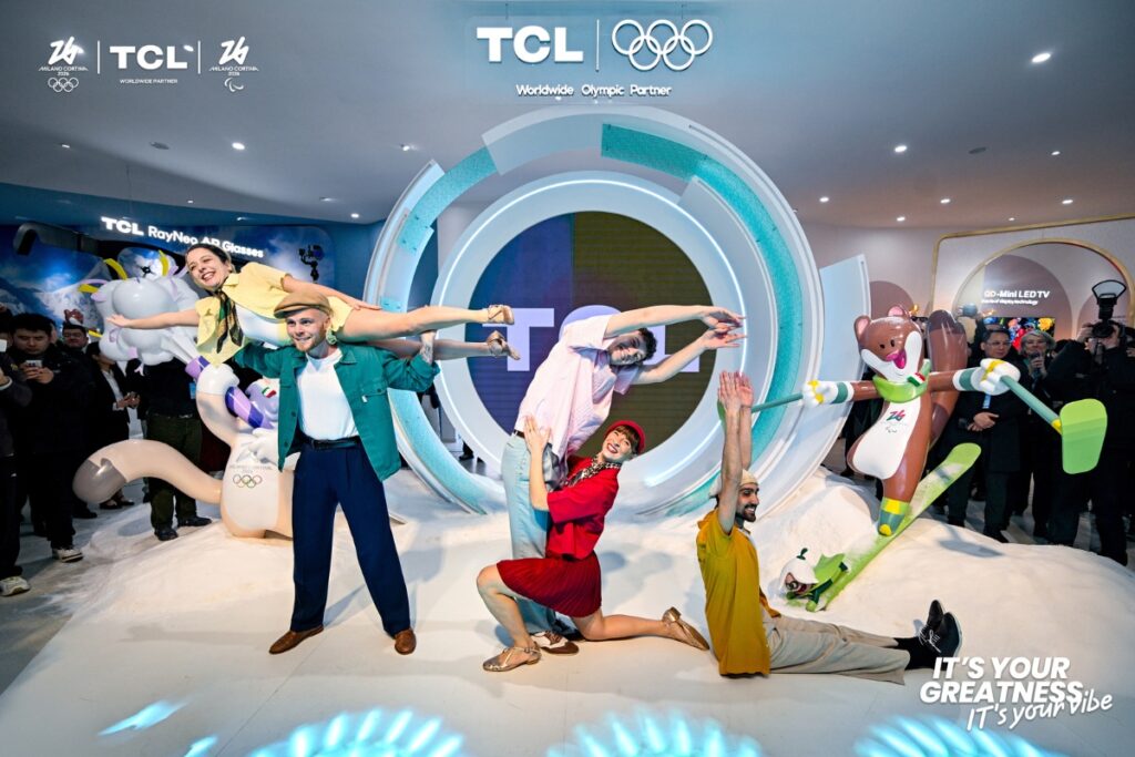 tcl inspire greatness olympics 2026 3