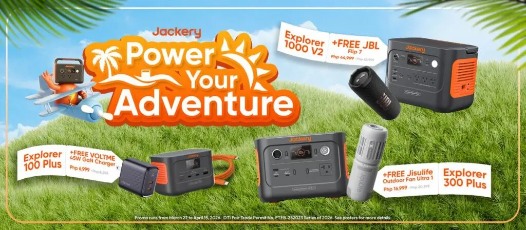 Jackery rolls out summer bundles for Explorer power stations in the Philippines 85 Jackery Power Your Adventure 1
