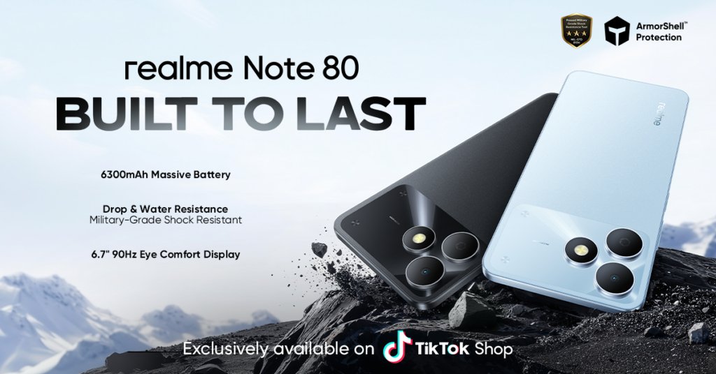 KV realme Note 80