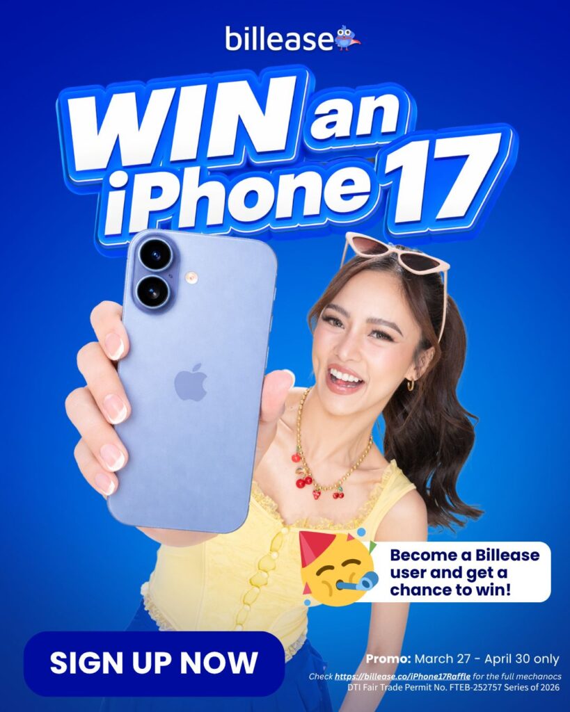 Billease launches iPhone 17 raffle to promote BNPL in PH 87 4 11