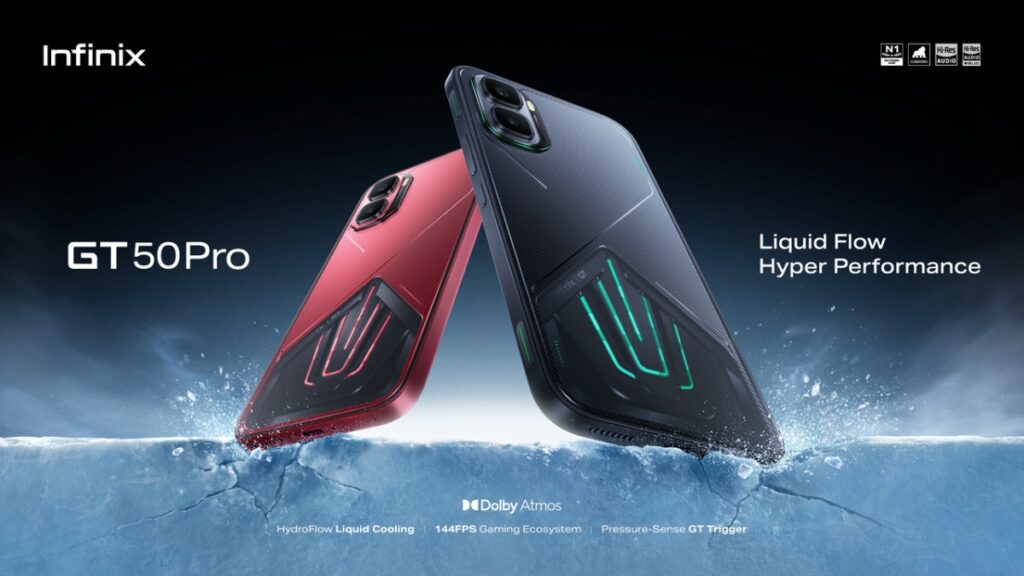 Infinix GT 50 Pro Liguid Flow Hyper Performance
