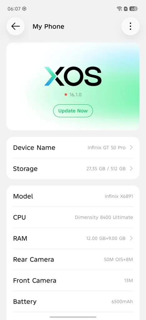 Infinix GT 50 Pro Review: Strong, Stable Gaming 95 Screenshot 20260417 060712
