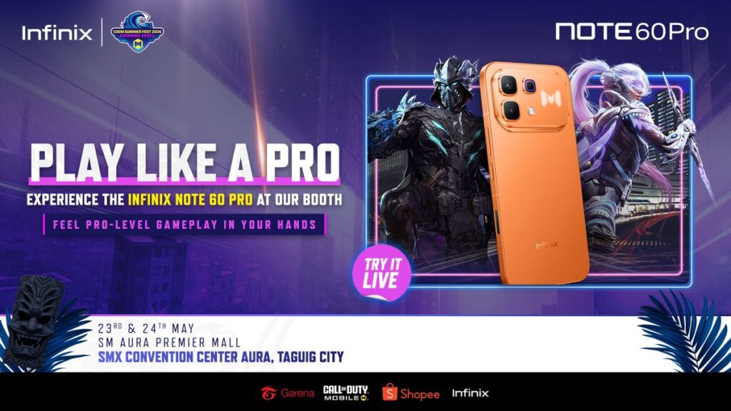 Infinix joins CODM Summer Fest 2026 as official smartphone partner in the Philippines 85 1 11 2