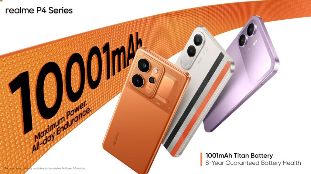 realme P4 Series with 10,001mAh battery to launch in the Philippines 85 KV realme P4 Series 1