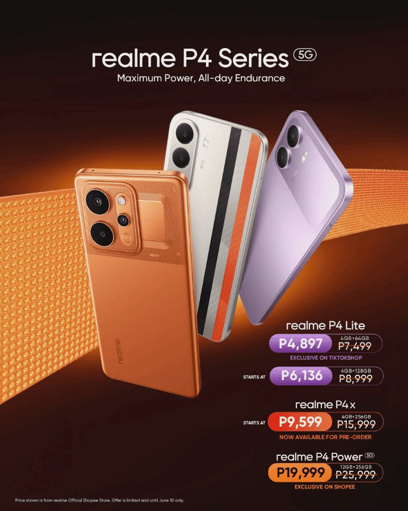 realme p4 series ph 1