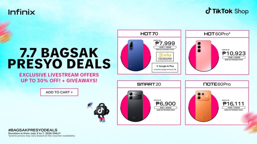 Infinix 7.7 Sale Brings Big Discounts and a Chance to Win VIP Concert Tickets 87 3 10