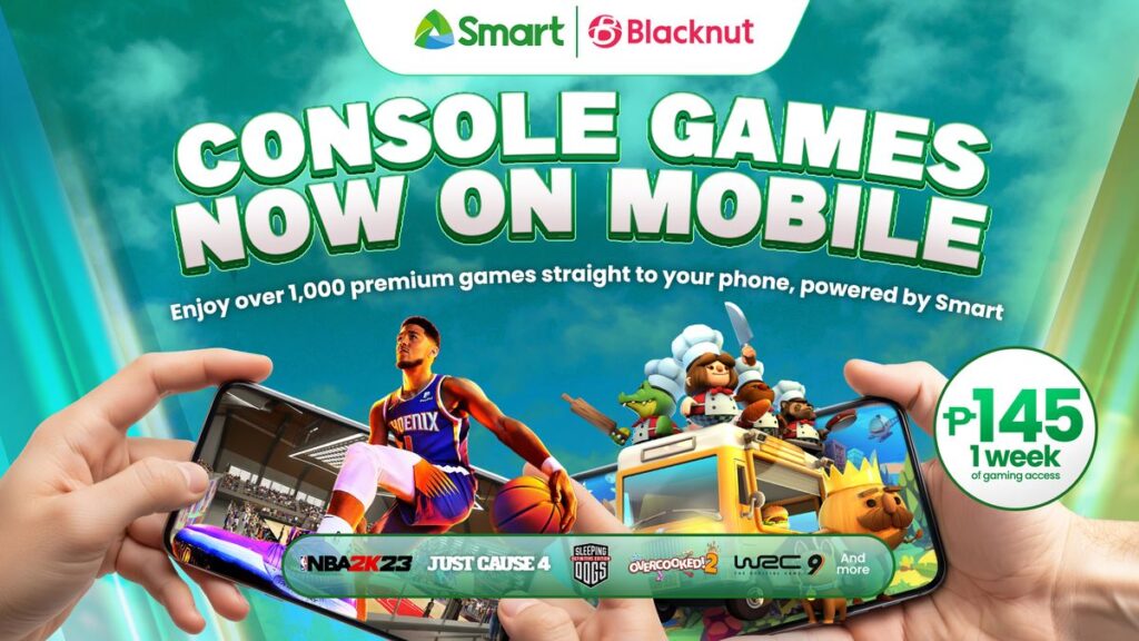Smart partners with Blacknut to bring console cloud gaming to Smart, TNT subscribers 85 Smart x Blacknut 1