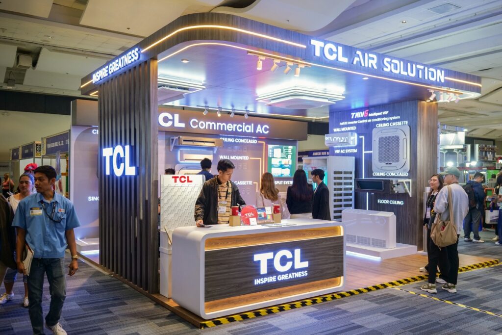 TCL showcases commercial HVAC innovations at PHILCONSTRUCT 2026 87 TCL Brings T AI Inverter Tech and Smart VRF Systems to PHILCONSTRUCT 2026 1