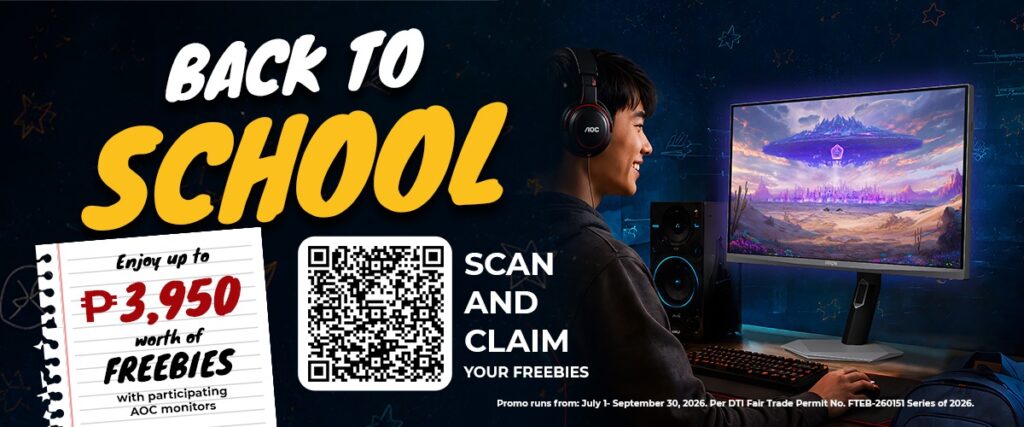 AGON AOC Back to School 2026: Buy a Gaming Monitor, Get Another Monitor for Free 85 image 5