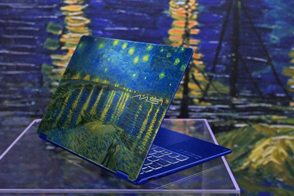 MSI Prestige 14 Flip AI+ Vincent van Gogh Edition: When a Laptop Becomes a Piece of Art 88 image 11