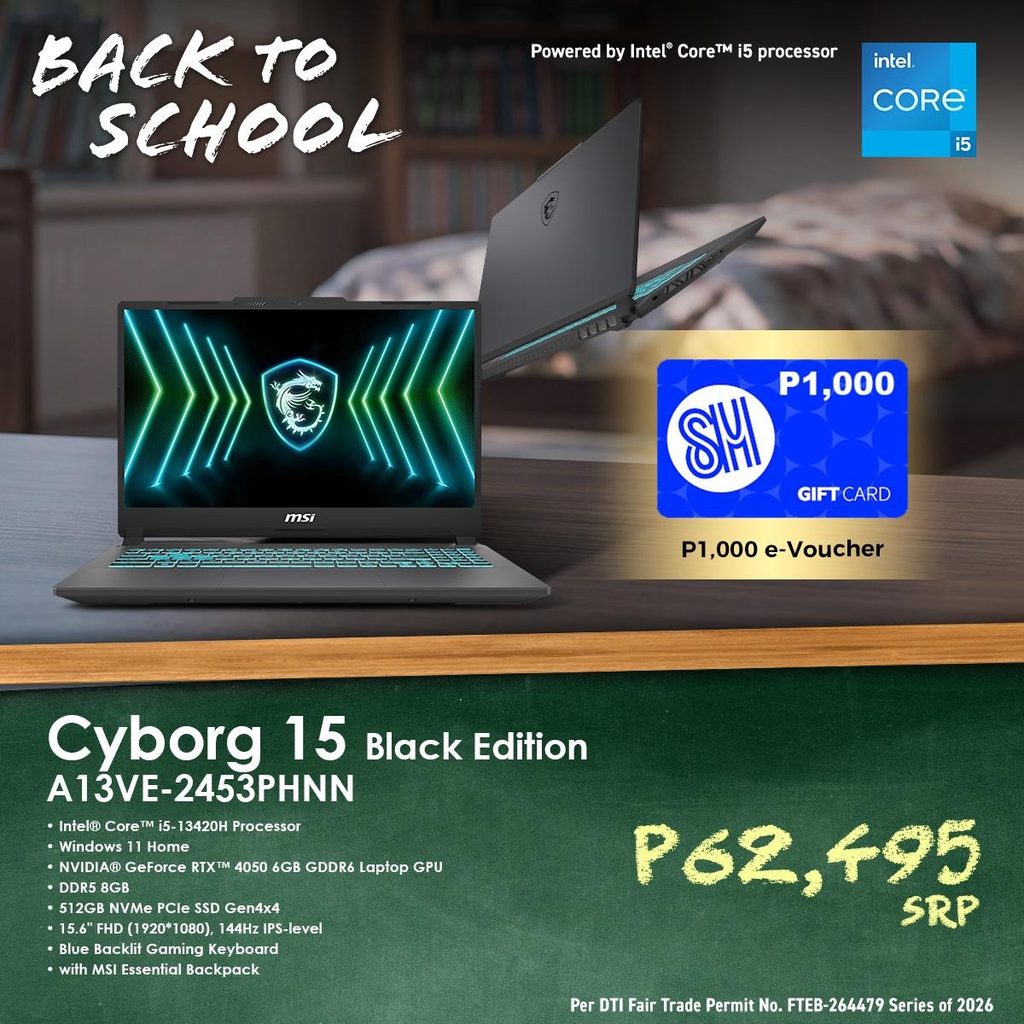 Back to School, Back to Better: Save Up to Php 53,000 on MSI Laptops 88 image 19