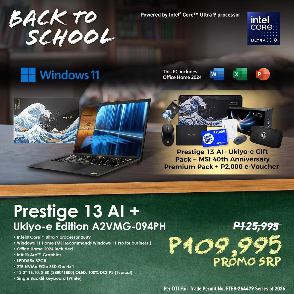Back to School, Back to Better: Save Up to Php 53,000 on MSI Laptops 90 image 21