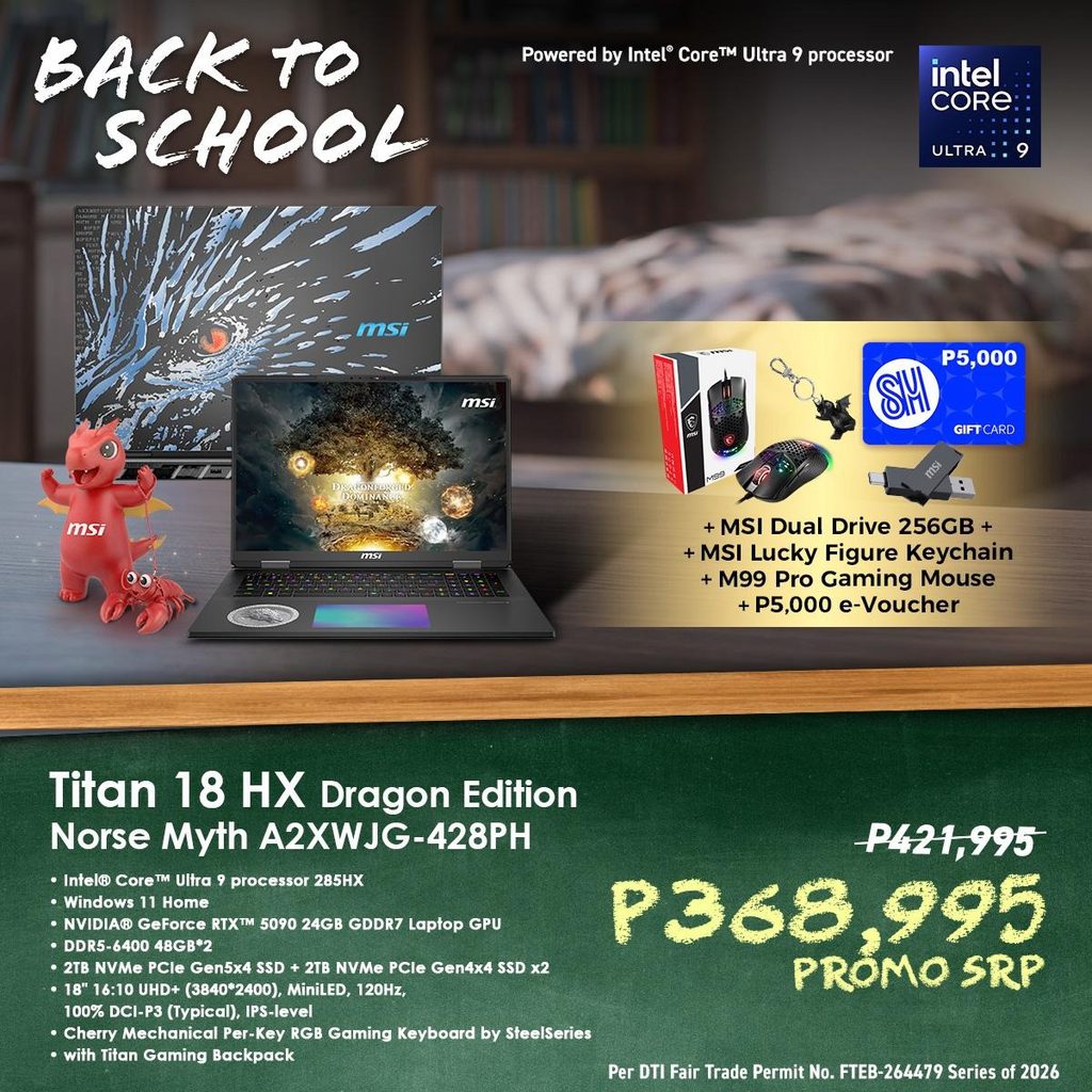 Back to School, Back to Better: Save Up to Php 53,000 on MSI Laptops 91 image 22