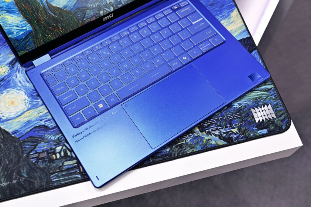 MSI Prestige 14 Flip AI+ Vincent van Gogh Edition: When a Laptop Becomes a Piece of Art 95 image 7