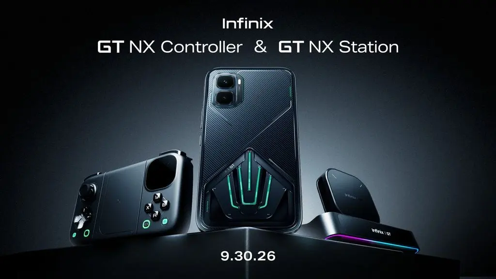 Infinix GT NX Controller and GT NX Station launch this September 85 KV 3
