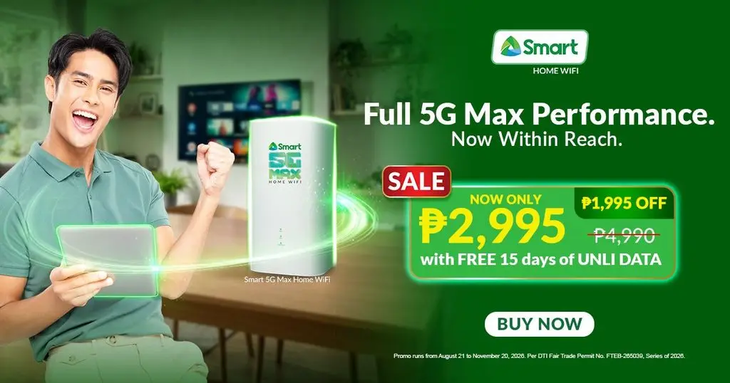 Smart 5G Max Home WiFi Gets a Big, Limited-Time Discount 85 Smart5GMax1 1