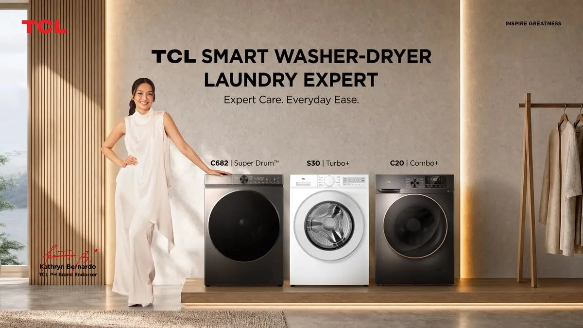 TCL Takes Laundry Care to the Next Level with New Smart Washer Dryer Series 1