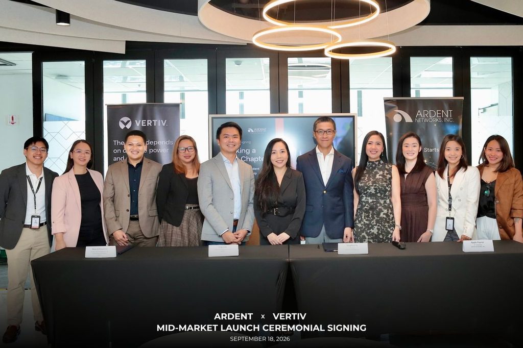 Ardent Networks Expands Vertiv Portfolio in the Philippines 86 21 2
