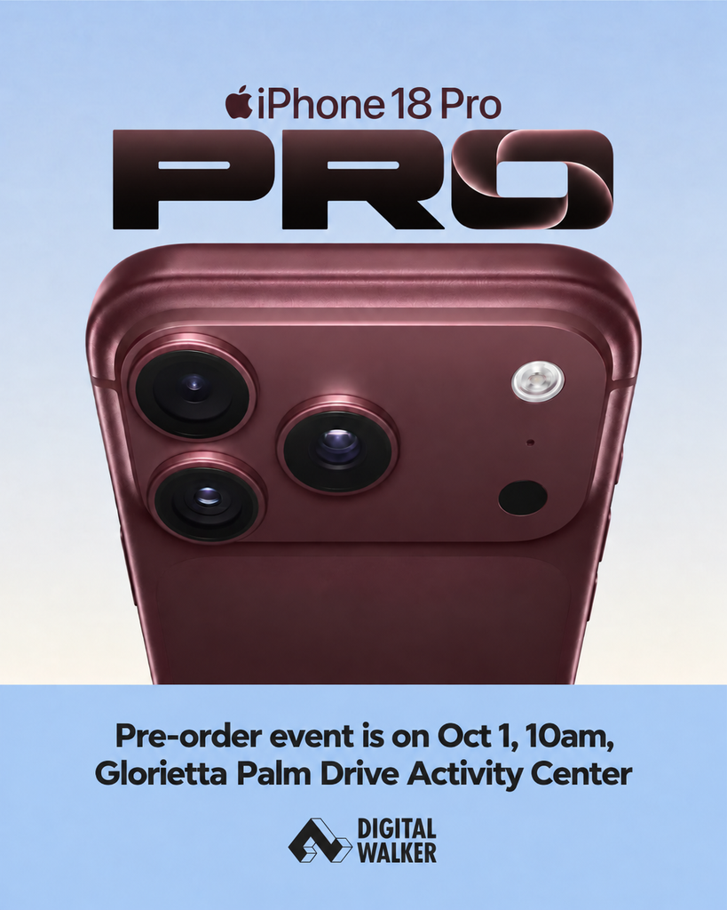 Digital Walker opens iPhone 18 Pro pre-orders with over PHP 29,000 in perks 86 Key Visual 1 1