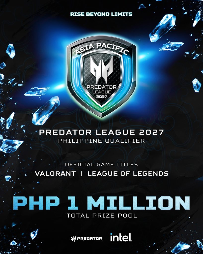 Acer Opens Predator League 2027 Philippine Qualifiers With PHP 1 Million Prize Pool 85 Predator League 2027 Philippine Qualifier