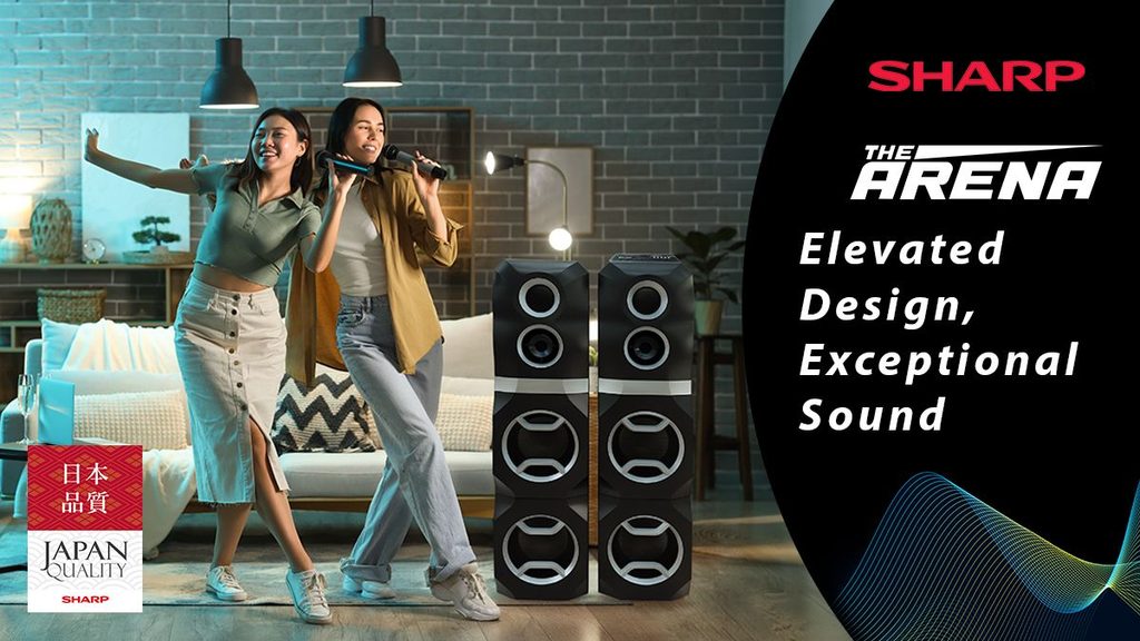 Sharp launches AQUOS JJ5000X 4K TVs and 200W The Arena speaker in PH 87 SHARP The Arena Speaker 1